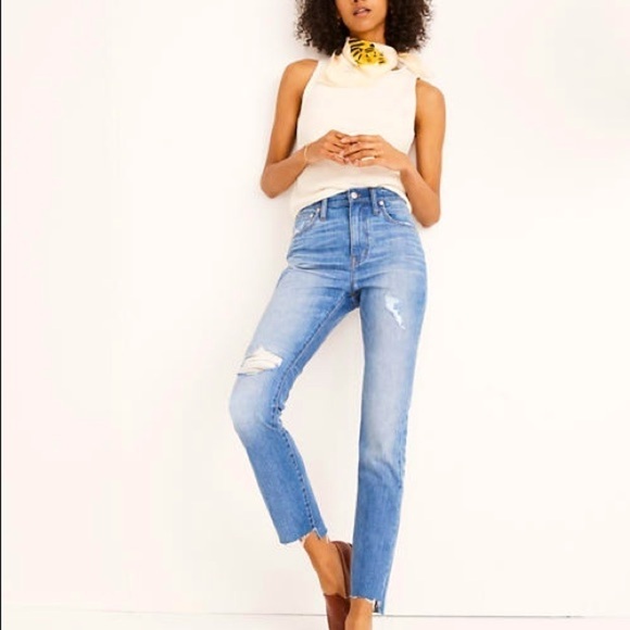 MADEWELL The High-Rise Slim Boyjean - Picture 1 of 13